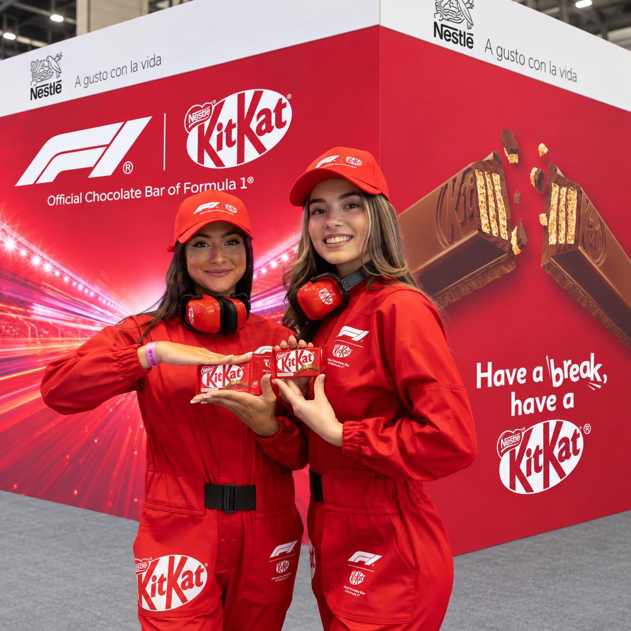 Activación KitKat Formula 1